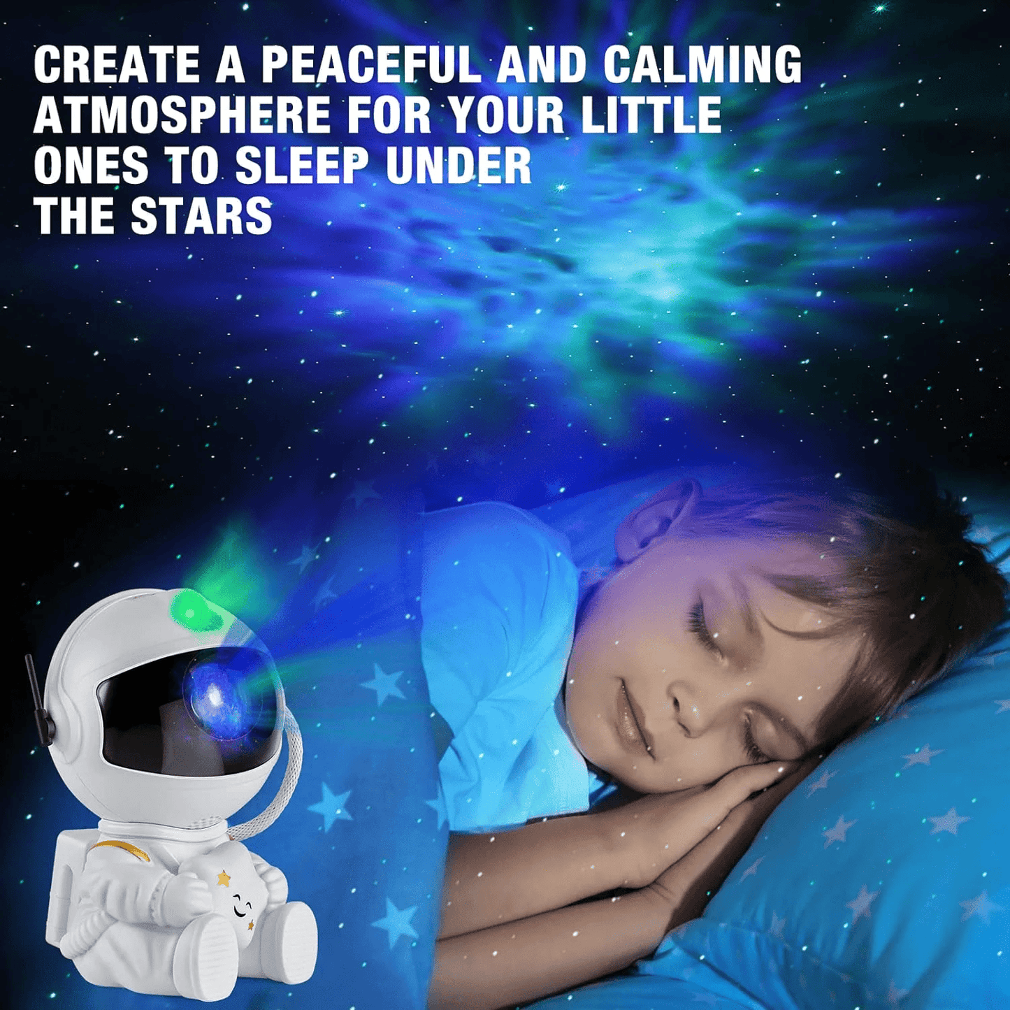 Astronaut stjernehimmel projektor