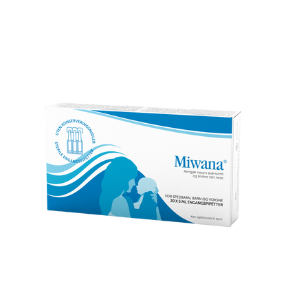 Miwana saltvandsdråber - 20 x 5 ml